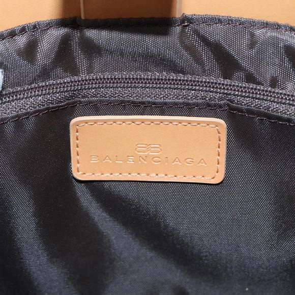 BALENCIAGA Hand Bag Canvas Beige Auth bs16210 - Picture 15 of 16